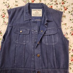 Unisex Denim Vest XL